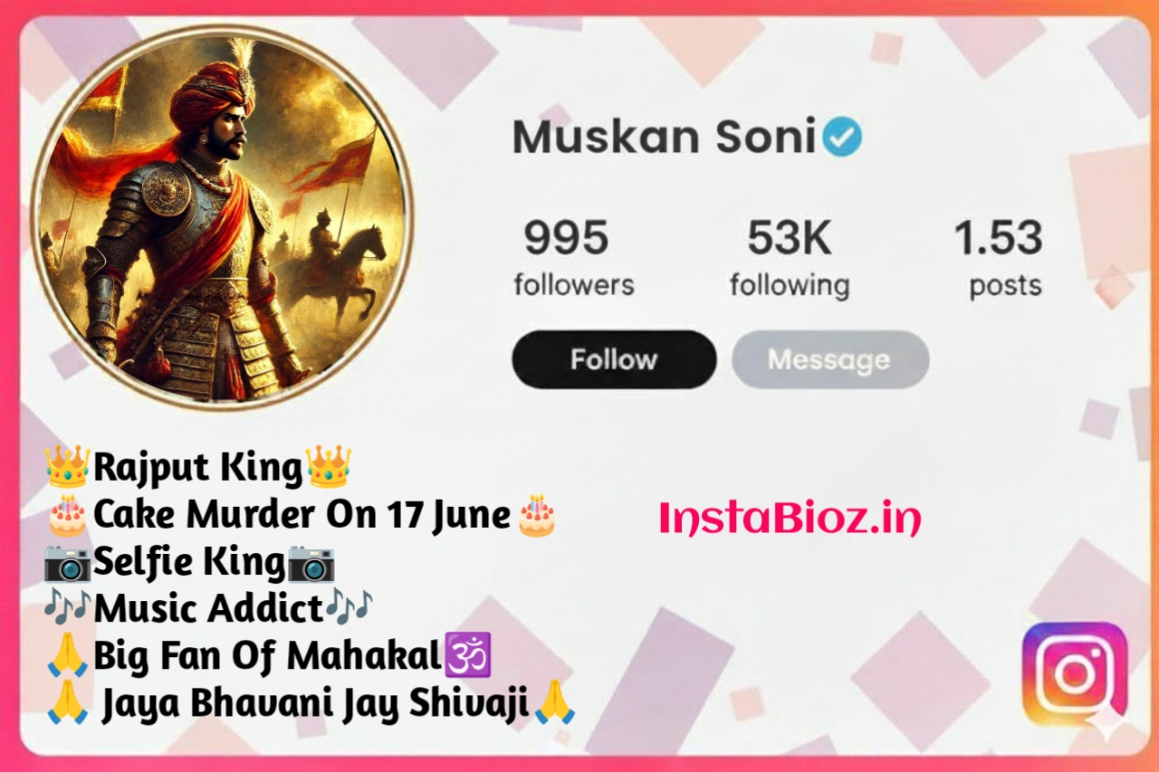 Rajputna Instagram Bio